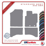 Toyota Yaris Hybrid 2011-2019 Grey Tailored Carpet Car Mats HITECH