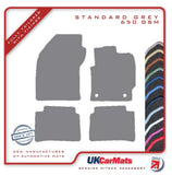 Toyota Corolla Saloon & Touring 2018 onwards Grey Tailored Carpet Car Mats HITECH
