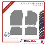 Toyota Yaris Cross 2021 onwards Grey Tailored Carpet Car Mats HITECH
