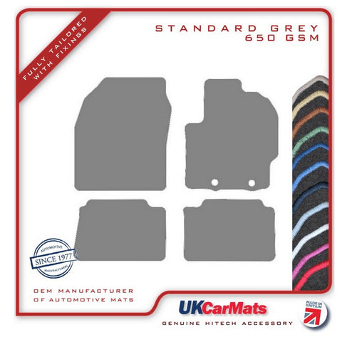 Toyota Yaris Cross 2021 onwards Grey Tailored Carpet Car Mats HITECH
