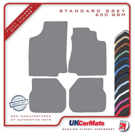 VW Passat 1988-1996 Grey Tailored Carpet Car Mats HITECH