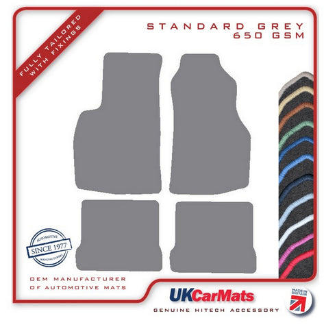 Volkswagen VW  Golf Mk1 Cabriolet 1975-1993 Grey Tailored Carpet Car Mats HITECH