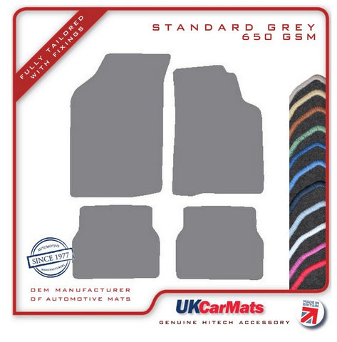 Volkswagen VW  Golf Mk2 1983-1992 Grey Tailored Carpet Car Mats HITECH