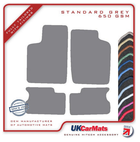 Vauxhall Astra Mk2 1985-1991 Grey Tailored Carpet Car Mats HITECH