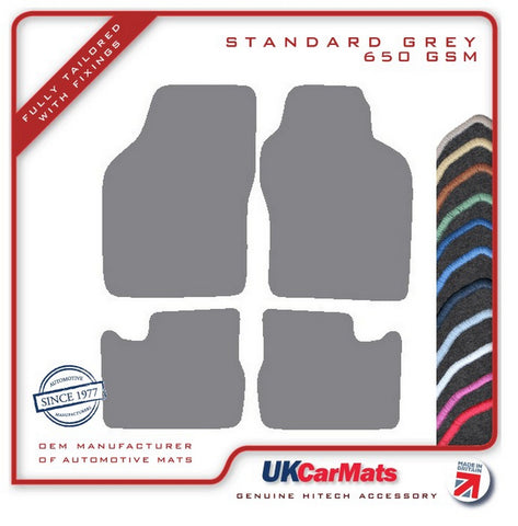 Vauxhall Cavalier 3 1988-1996 Grey Tailored Carpet Car Mats HITECH