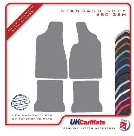 VW Passat Automatic 1980-1987 Grey Tailored Carpet Car Mats HITECH