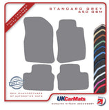 Vauxhall Vectra 1995-2002 Grey Tailored Carpet Car Mats HITECH