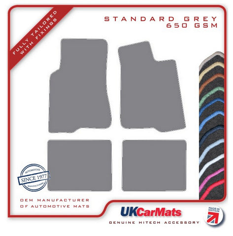 Volvo 200 1982-1993 Grey Tailored Carpet Car Mats HITECH