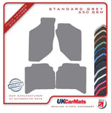 Vauxhall Frontera 1998-2003 Grey Tailored Carpet Car Mats HITECH