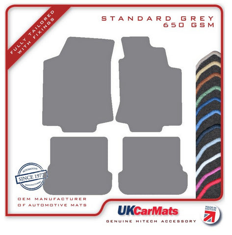 Volkswagen VW  Golf Mk4 Cabriolet 1997-2004 Grey Tailored Carpet Car Mats HITECH