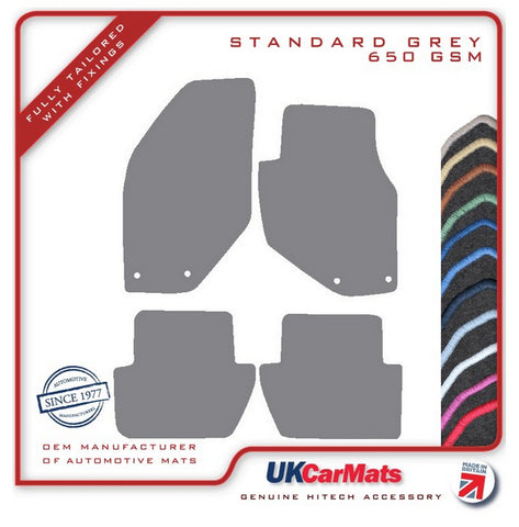 Volvo S70  &  V70 1996-2000 Grey Tailored Carpet Car Mats HITECH