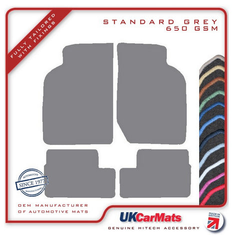 Vauxhall Astra Mk1 1980-1985 Grey Tailored Carpet Car Mats HITECH
