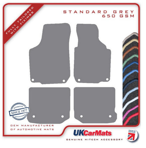 Volkswagen VW  Golf Mk4 V5 1999-2004 Grey Tailored Carpet Car Mats HITECH
