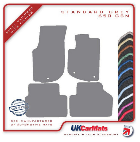 Volvo S90 & V90 1996-2006 Grey Tailored Carpet Car Mats HITECH