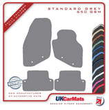 Volvo S60 2000-2009 Grey Tailored Carpet Car Mats HITECH
