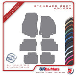 Vauxhall Zafira A 1999-2005 Grey Tailored Carpet Car Mats HITECH