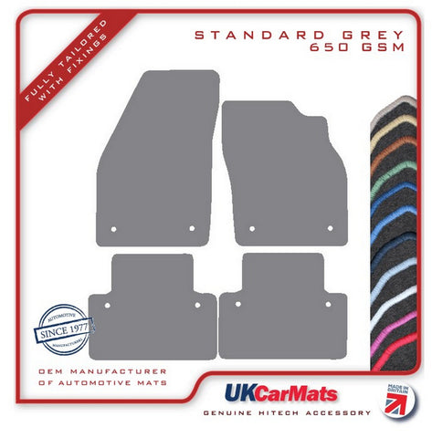 Volvo S40 2004-2012 Grey Tailored Carpet Car Mats HITECH
