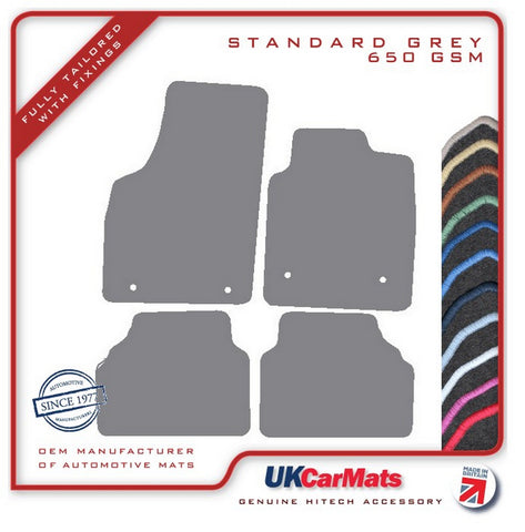 Vauxhall Meriva 2003-2010 Grey Tailored Carpet Car Mats HITECH