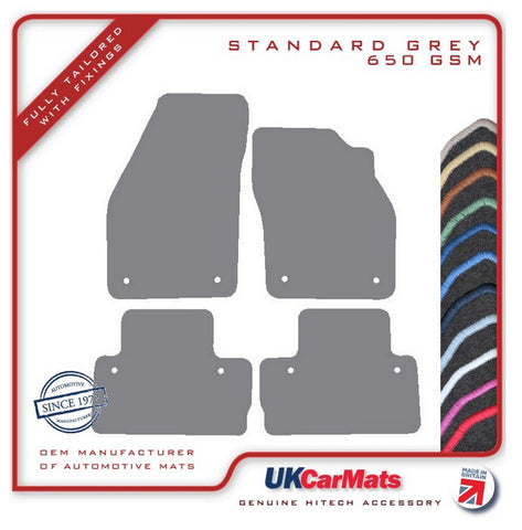 Volvo C30 Manual 2007-2013 Grey Tailored Carpet Car Mats HITECH