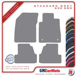 Vauxhall Mokka 2012-2020 Grey Tailored Carpet Car Mats HITECH