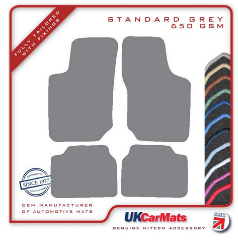 Vauxhall Tigra (Manual) 1994-2003 Grey Tailored Carpet Car Mats HITECH