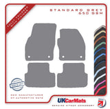 VW Polo 6 2018 onwards Grey Tailored Carpet Car Mats HITECH