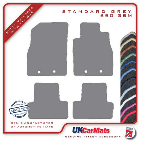 Vauxhall Ampera 2011-2019 Grey Tailored Carpet Car Mats HITECH