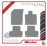 Volvo XC60 2017 onwards Grey Tailored Carpet Car Mats HITECH