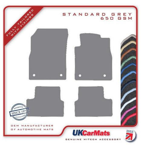 Vauxhall Astra GTC (Grand Touring Coupe) 2011-2018 Grey Tailored Carpet Car Mats HITECH