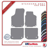 VW Beetle Cabriolet 2003-2010 Grey Tailored Carpet Car Mats HITECH