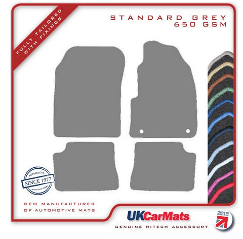 Vauxhall Corsa-e Electric 2020 onwards Grey Tailored Carpet Car Mats HITECH