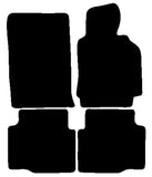 BMW 3 Series Compact/5 E36 1994-2000 Black Luxury Velour Tailored Car Mats NV HITECH