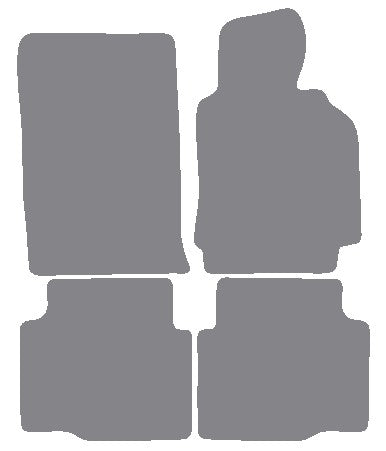 BMW 3 Series Compact/5 E36 1994-2000 Grey Premium Carpet Tailored Car Mats NV HITECH