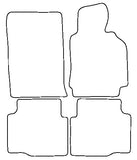 BMW 3 Series Compact/5 E36 1994-2000 Tailored VS Rubber Car Mats