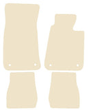 BMW 3 Series Convertible E30 1986-1993 Beige Luxury Velour Tailored Car Mats NV HITECH
