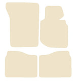 BMW 3 Series Convertible E36 1994-2000 Beige Luxury Velour Tailored Car Mats NV HITECH