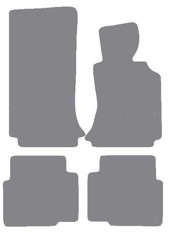 BMW 3 Series 4dr / Coupe / Touring E36 1991-1998 Grey Premium Carpet Tailored Car Mats NV HITECH