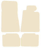 BMW 5 Series (E34) 4dr Saloon / Touring 1988-1995 Beige Luxury Velour Tailored Car Mats NV HITECH
