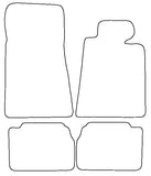 BMW 5 Series (E34) 4dr Saloon / Touring 1988-1995 Tailored VS Rubber Car Mats