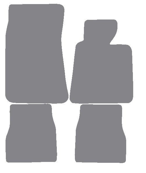 BMW 3 Series 4dr / Coupe / Touring E30 1983-1991 Grey Premium Carpet Tailored Car Mats NV HITECH