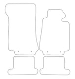 BMW 8 Series Coupe E31 1990-1999 Tailored VS Rubber Car Mats