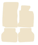 BMW 5 Series (E39) 4dr Saloon / Touring 1996-2003 Beige Luxury Velour Tailored Car Mats NV HITECH