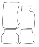 BMW 5 Series (E39) 4dr Saloon / Touring 1996-2003 Tailored VS Rubber Car Mats
