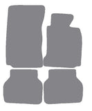 BMW 5 Series (E39) 4dr Saloon / Touring 1996-2003 Grey Premium Carpet Tailored Car Mats NV HITECH