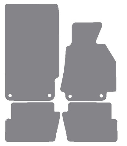 BMW Z3 1996-2002 Grey Premium Carpet Tailored Car Mats NV HITECH