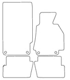 BMW Z3 1996-2002 Tailored VS Rubber Car Mats