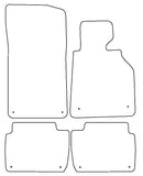 BMW 3 Series 4Dr / Coupe / Touring E46 1998-2005 Tailored VS Rubber Car Mats