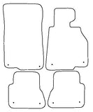 BMW 3 Series Convertible E46 2000-2006 Tailored VS Rubber Car Mats