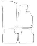 BMW 3 Series Compact/5 E46 2001-2004 Tailored VS Rubber Car Mats