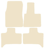 BMW X5 E53 1999-2006 Beige Luxury Velour Tailored Car Mats NV HITECH